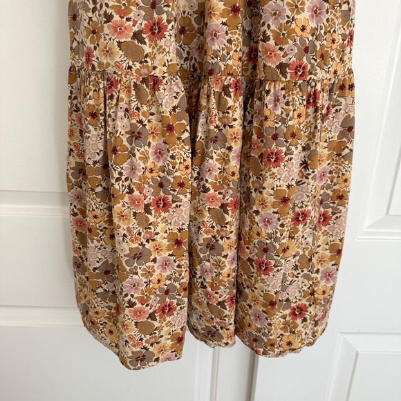 MADEWELL FLORAL MIDI DRESS - Picture 3 of 5
